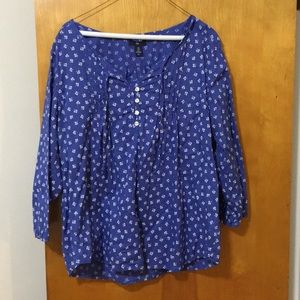 Gap floral blouse